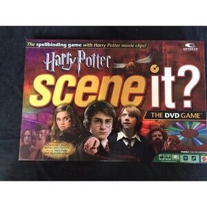 HARRY POTTER Scene it? The DVD Game 100% COMPLETE! Excellent Condition!